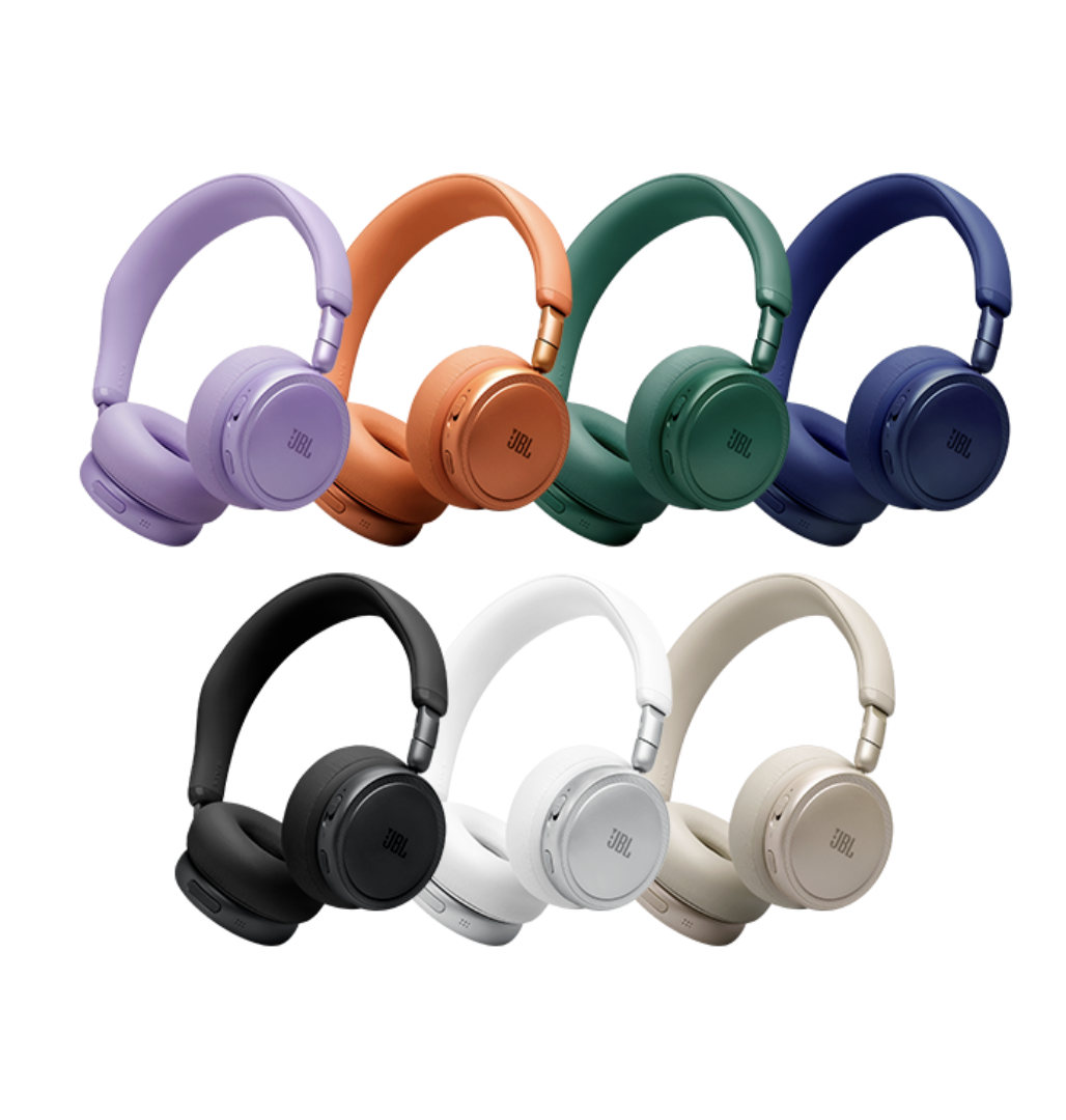 Listen all day, your way. Introducing the new JBL Live headphones